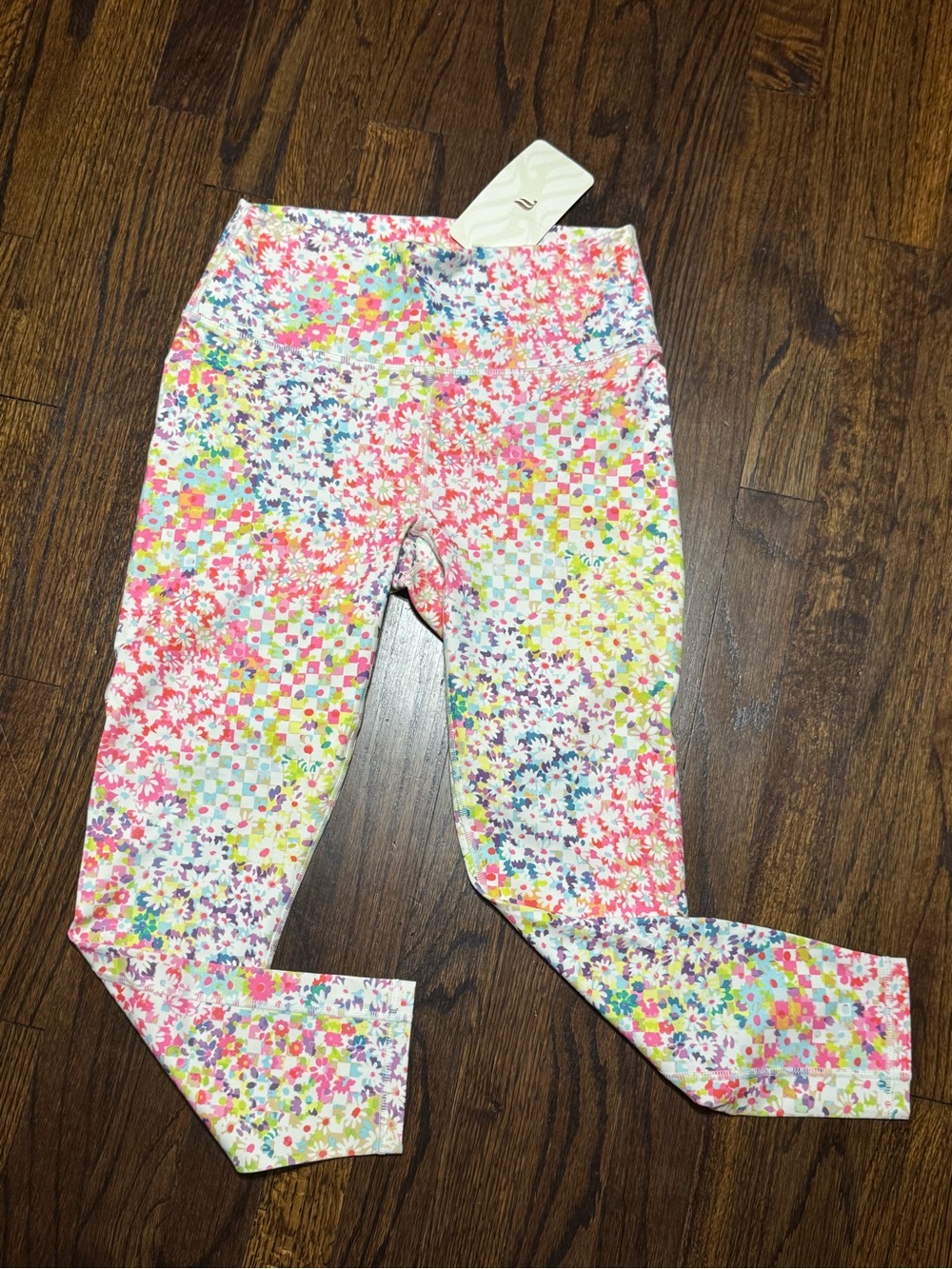 Fabletics Floral Multi-Color Leggings